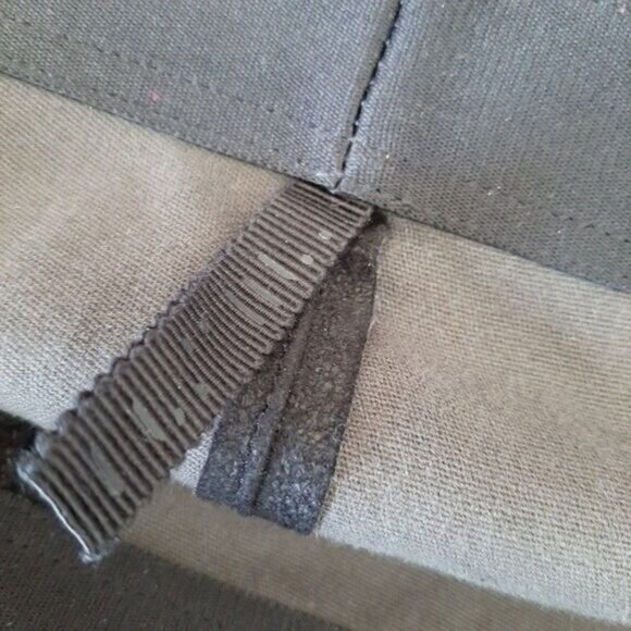 Suede Hi-rise Crop Soft Jogger Leggings Black Sz S Flawed - Picture 12 of 12